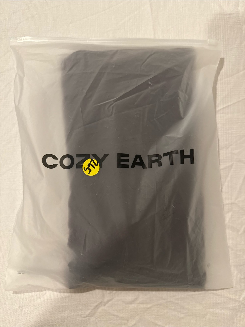 New Cozy Earth Studio Cropped Wide Leg Pant Medium MSRP $98 Raisin - Picture 4 of 6